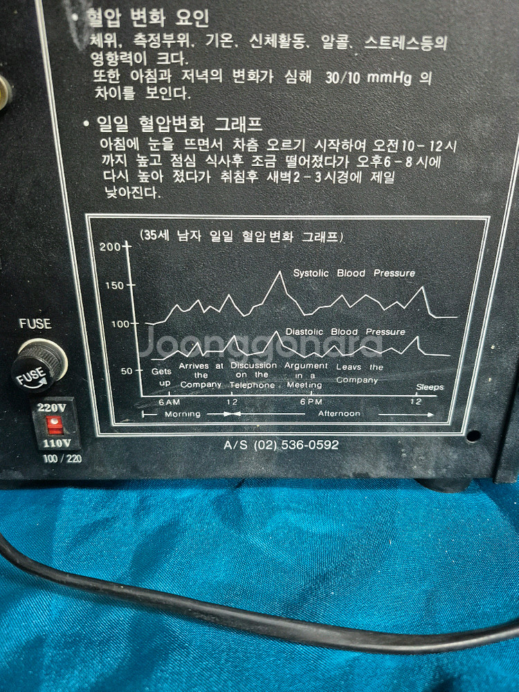 자동 혈압측정기. 빈티지 엔틱.--4