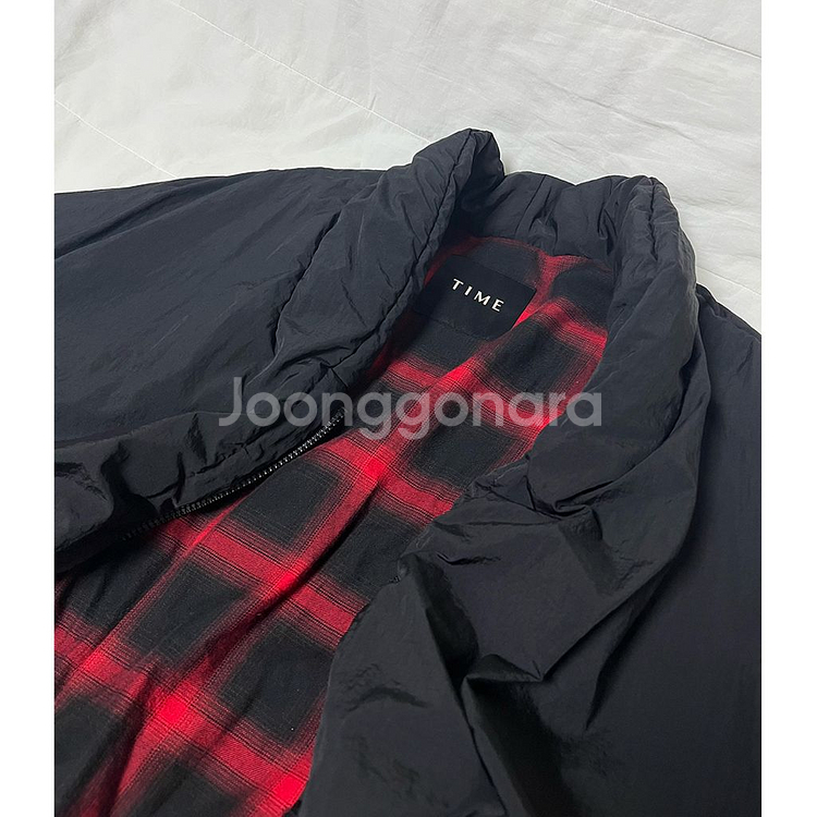 [타임옴므]크링클 드로우스트링 패딩점퍼(105)--1