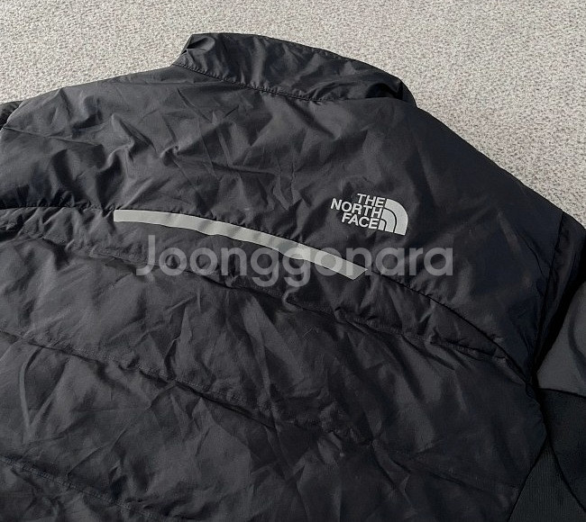 노스페이스 블랙 여자 방풍 자켓 100/L--3