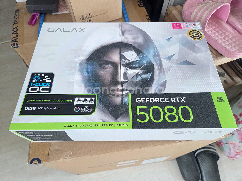 GALAX RTX 5080 화이트 OC D7 16G--1