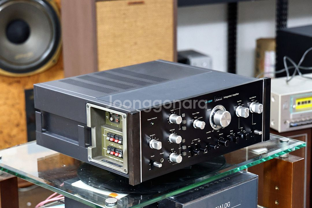 산수이 명기 AU-9900 인티앰프ㅡ고급스런음색ㅡ--2