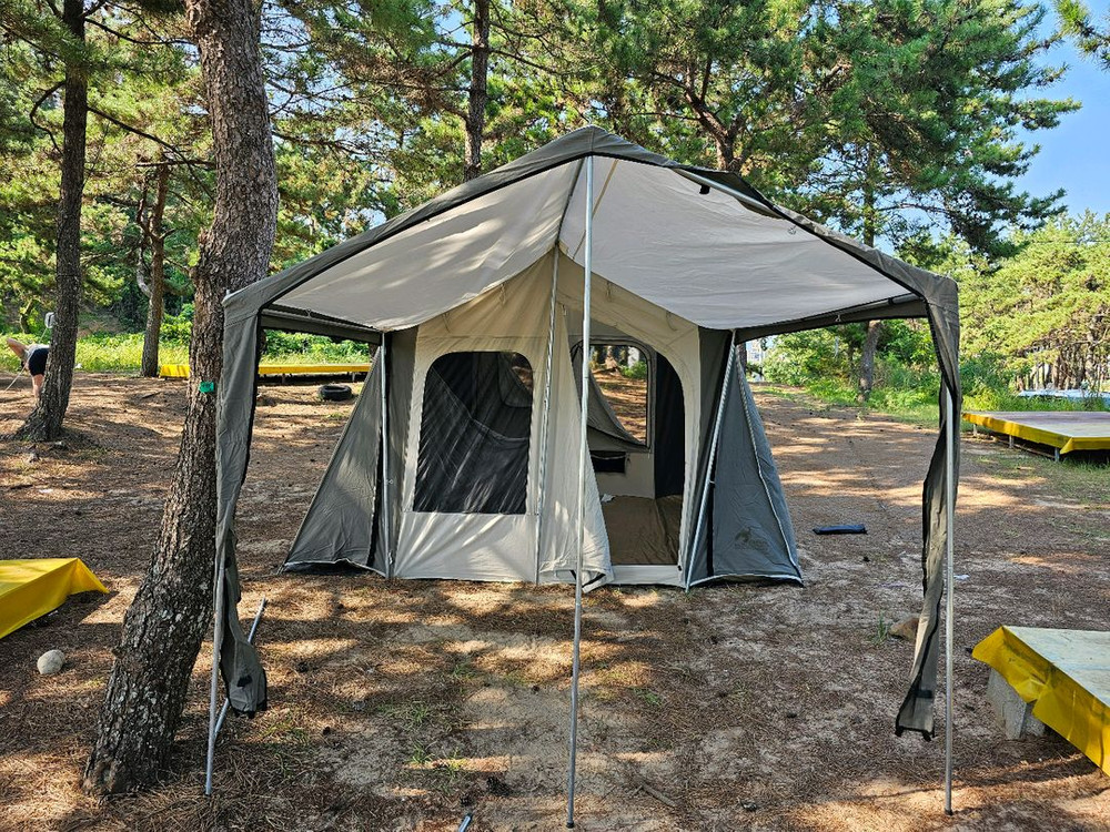 듀랑고 캐빈 와이드 면 텐트(A급 제품) 이미지