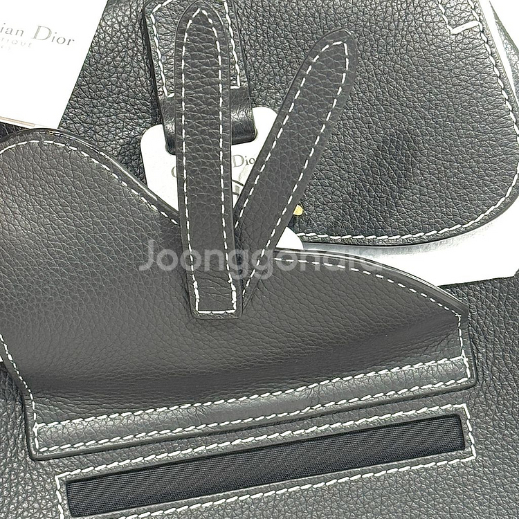 [새상품급,풀구성]디올 갤럽 슬링백 그레인스킨 크로스백--7