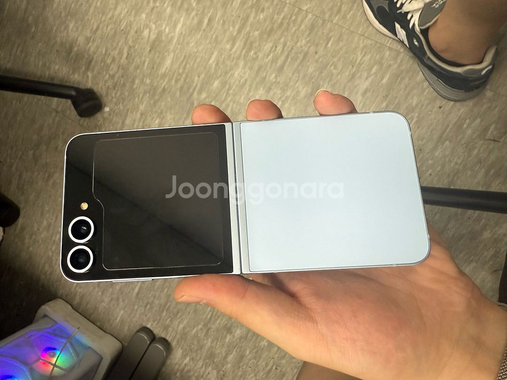 갤럭시 플립6 블루 256GB--7