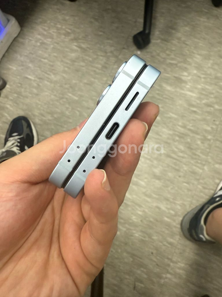 갤럭시 플립6 블루 256GB--4