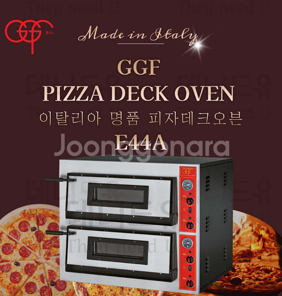 이태리 명품 피자오븐 GGF E44A 2구--0