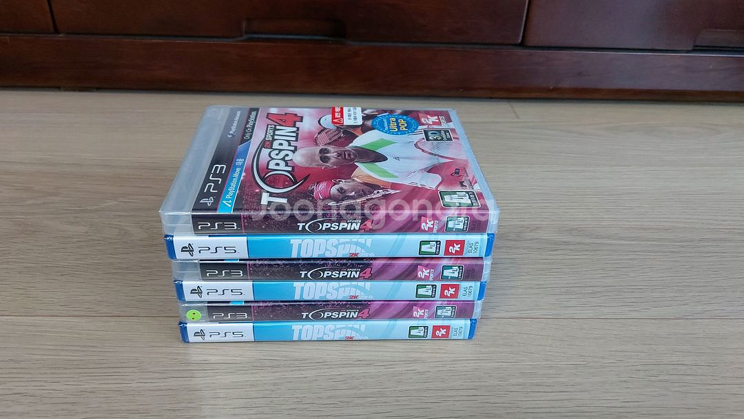 PS3/PS5 테니스 게임 탑스핀 4/2K25 합본--7