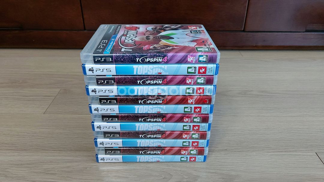 PS3/PS5 테니스 게임 탑스핀 4/2K25 합본--8
