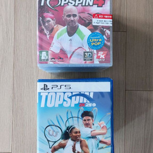 PS3/PS5 테니스 게임 탑스핀 4/2K25 합본