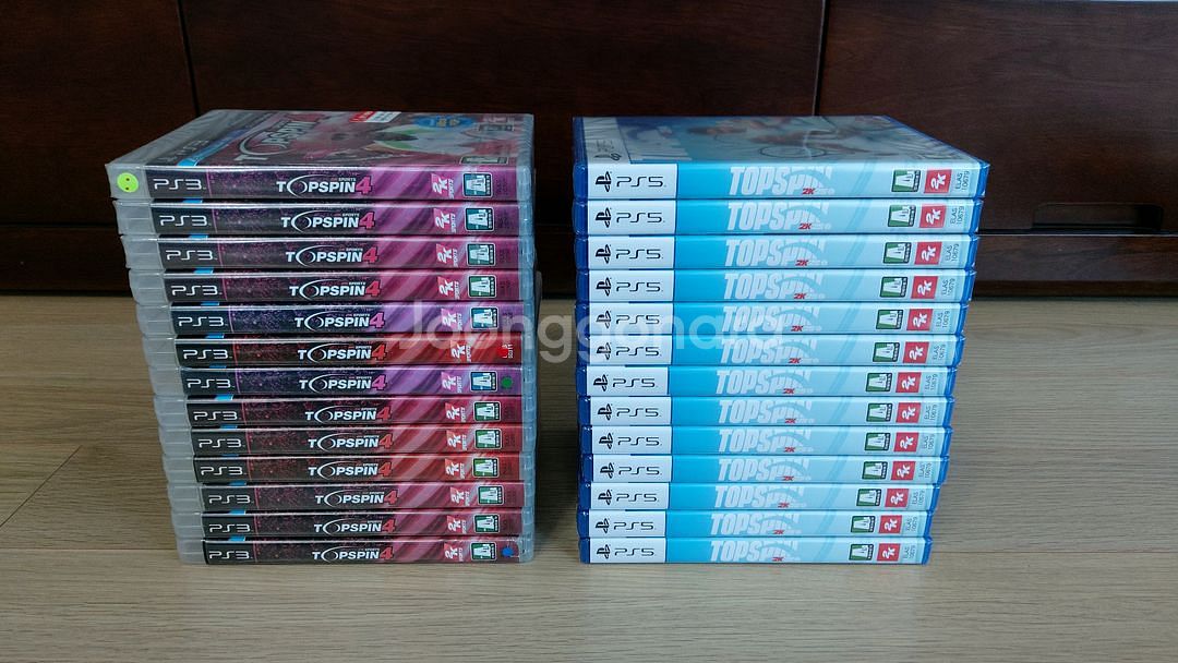 PS3/PS5 테니스 게임 탑스핀 4/2K25 합본--1