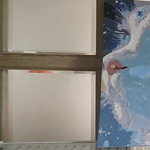 고양이 그림 diy 완성본