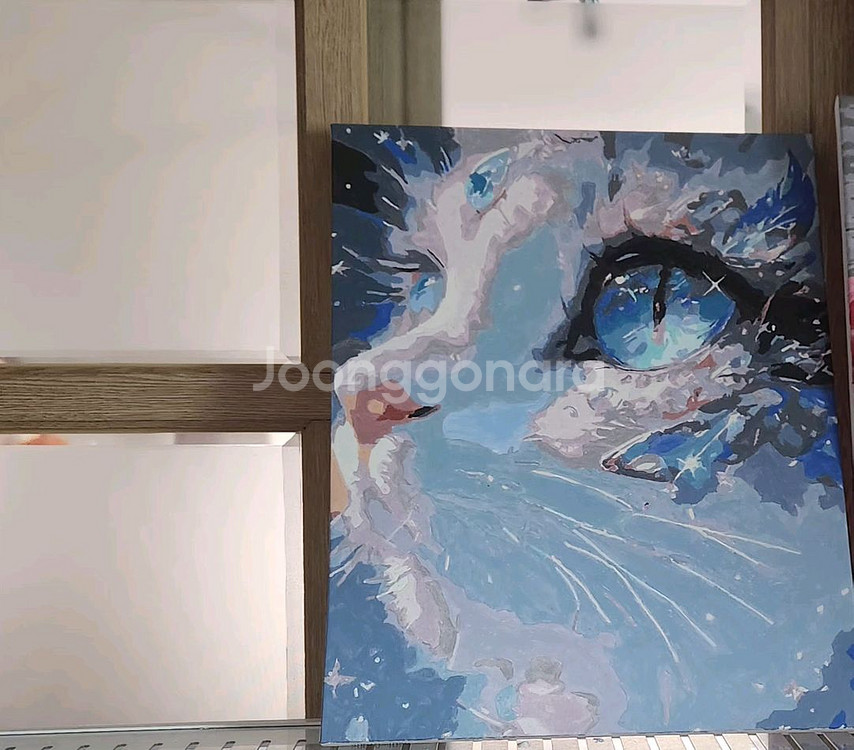 고양이 그림 diy 완성본--1