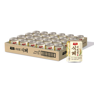 (가격내림) 양반 이천쌀 식혜 238ml x 24개