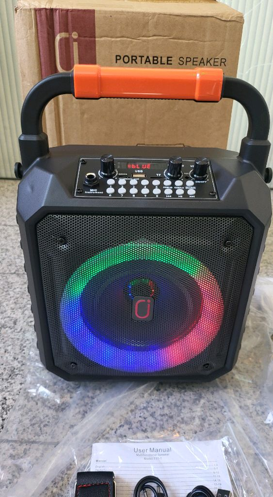 휴대용 노래방 스피커 - 블루투스 스피커 + 앰프 ---1