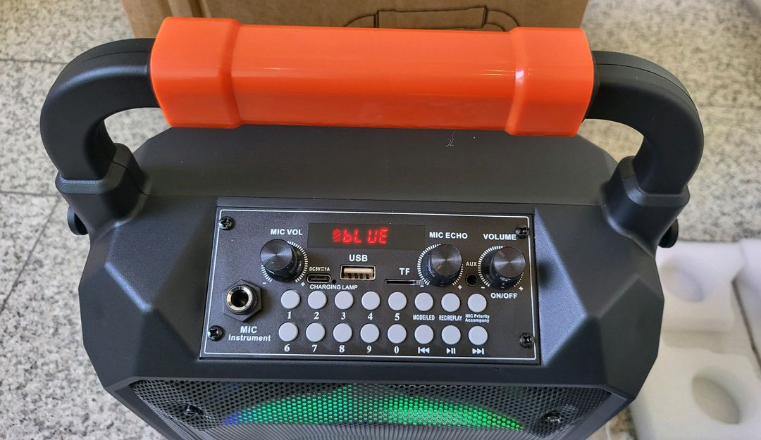 휴대용 노래방 스피커 - 블루투스 스피커 + 앰프 ---3