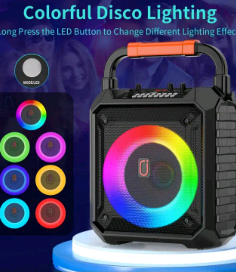 휴대용 노래방 스피커 - 블루투스 스피커 + 앰프 ---8