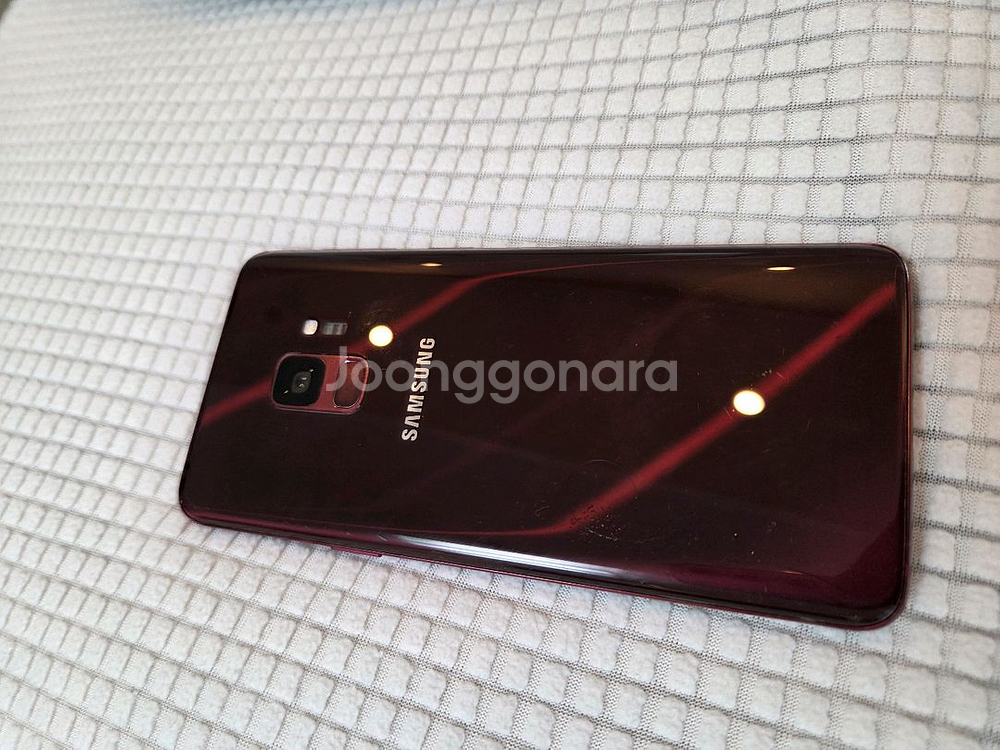 s9 버건디 LG유플 정상해지폰 64GB S급 겜x--1