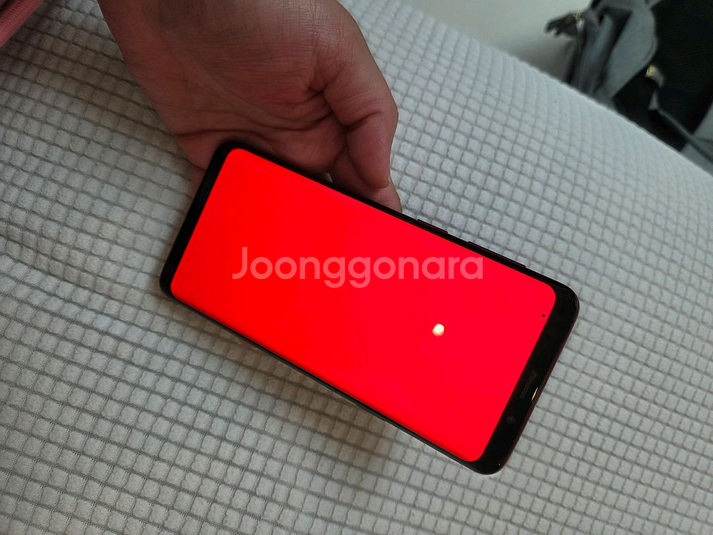 s9 버건디 LG유플 정상해지폰 64GB S급 겜x--4