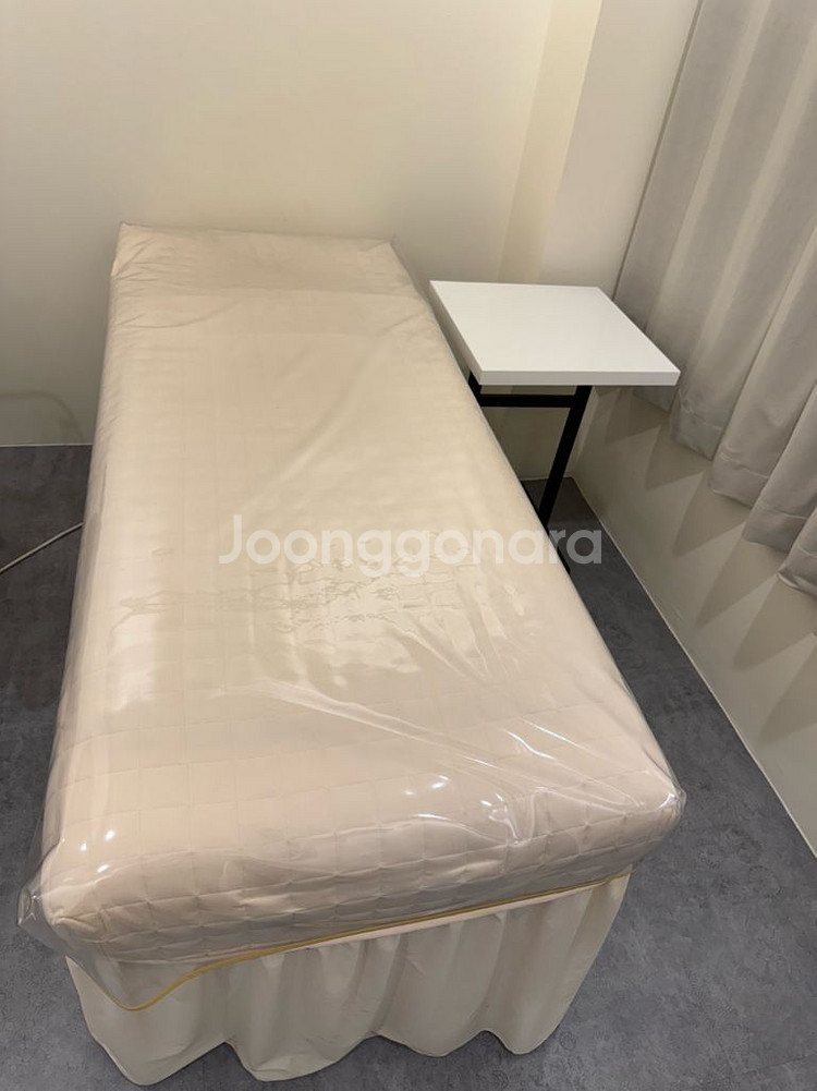 수동 높이조절 침대, 마사지베드, 안마베드--1