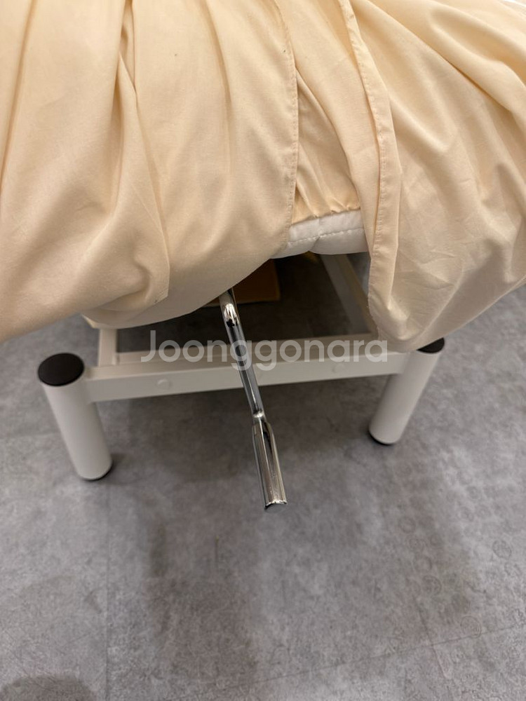 수동 높이조절 침대, 마사지베드, 안마베드--2