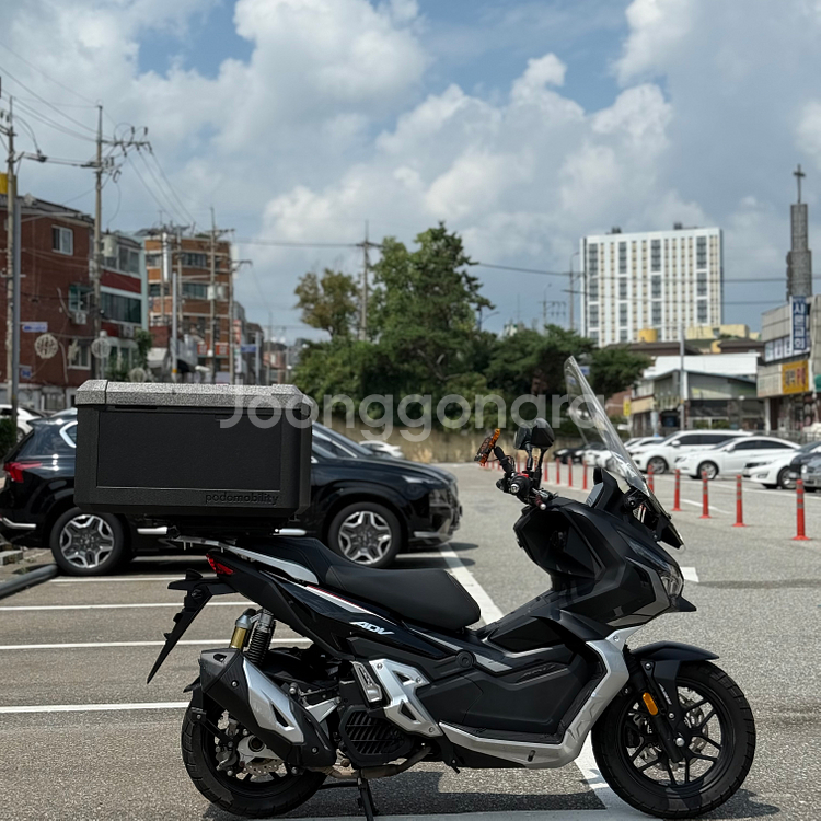 6_25년식 adv125 1.9만km 배달셋팅 팔아요--3