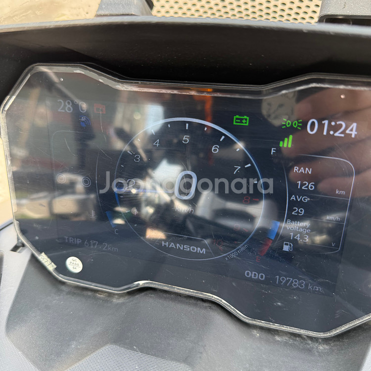 6_25년식 adv125 1.9만km 배달셋팅 팔아요--9