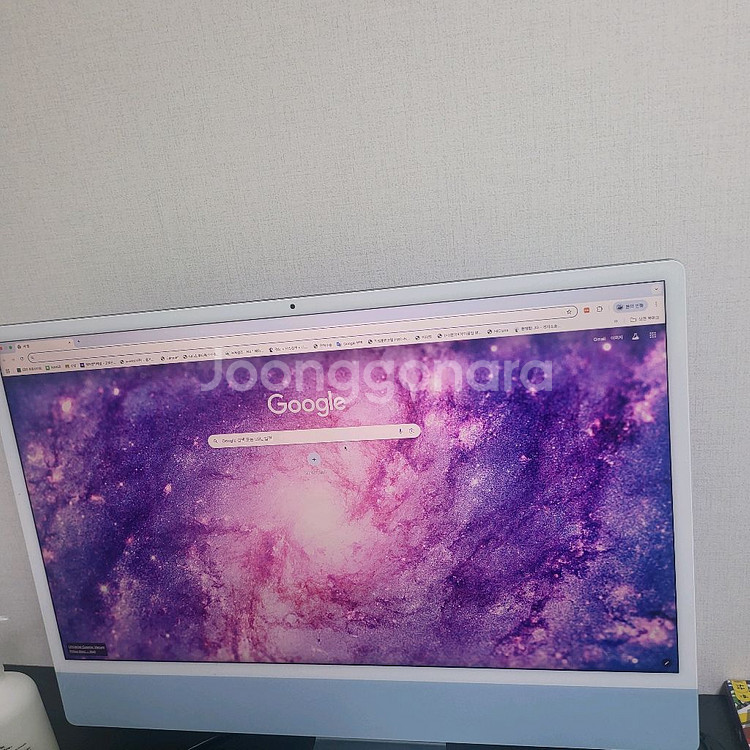 iMac애플케어도 가입 한거에요키보드 확인해주세요모니터--0