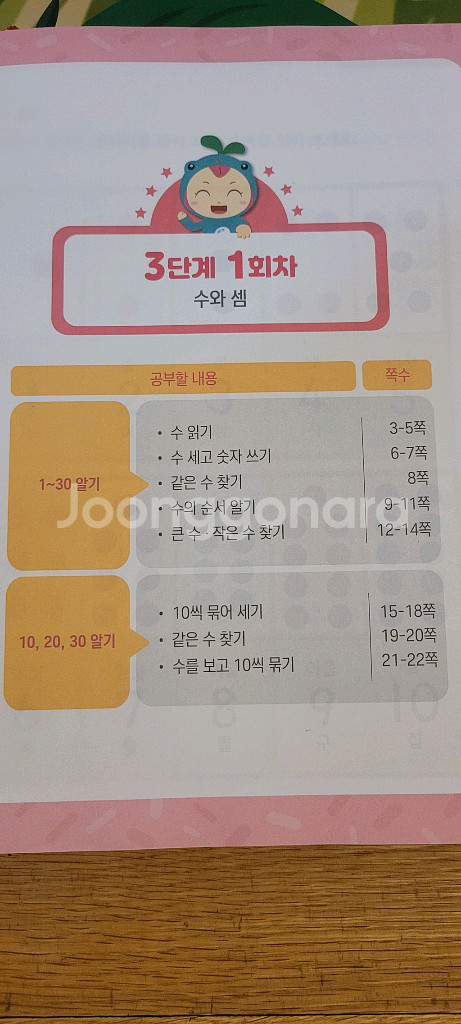 윙크 수준별 수학 1~4권+한글--1