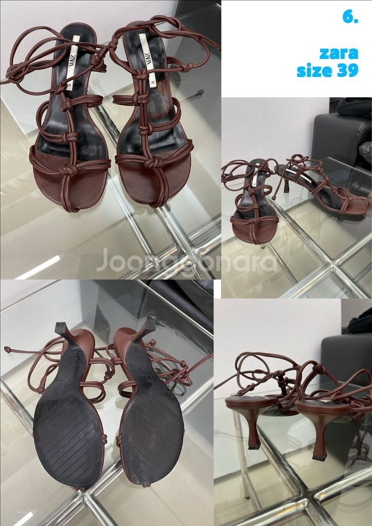 자라 여성 구두 뮬 부츠 신발 모음 245-250--6