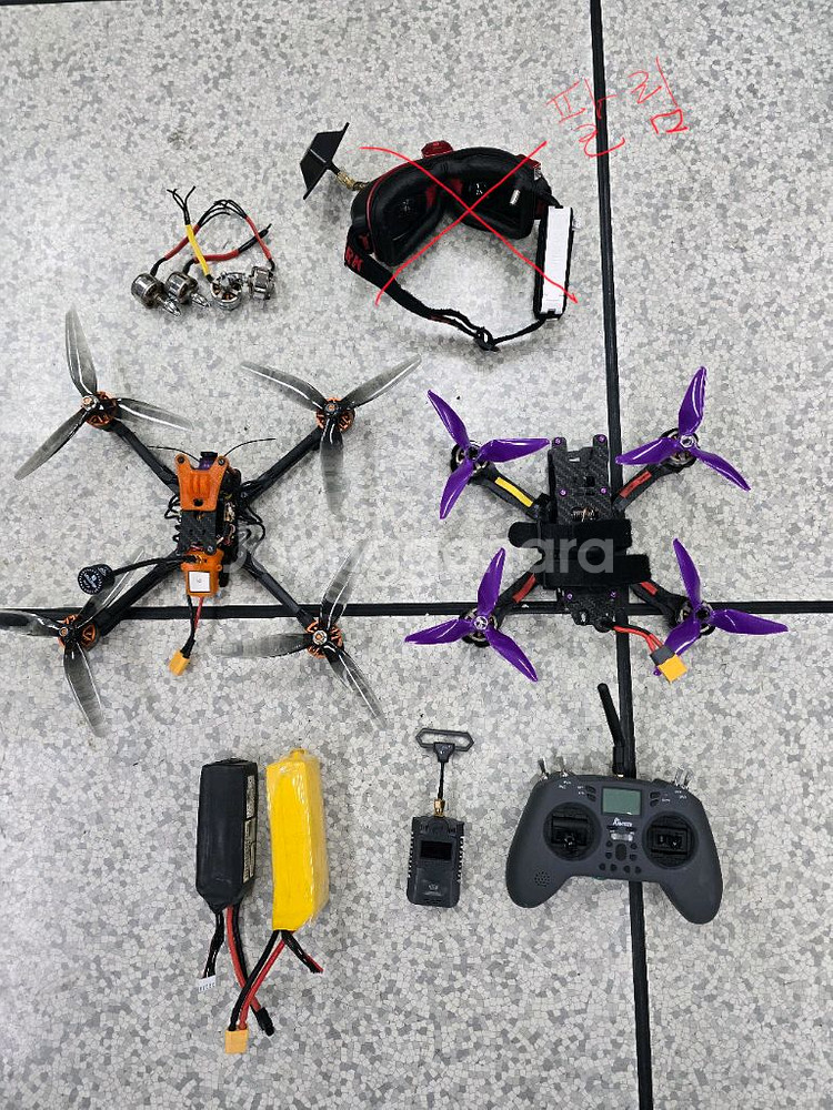 FPV 레이싱드론(7인치,5인치) 및 조종기--0