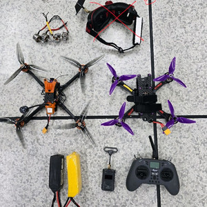 FPV 레이싱드론(7인치,5인치) 및 조종기