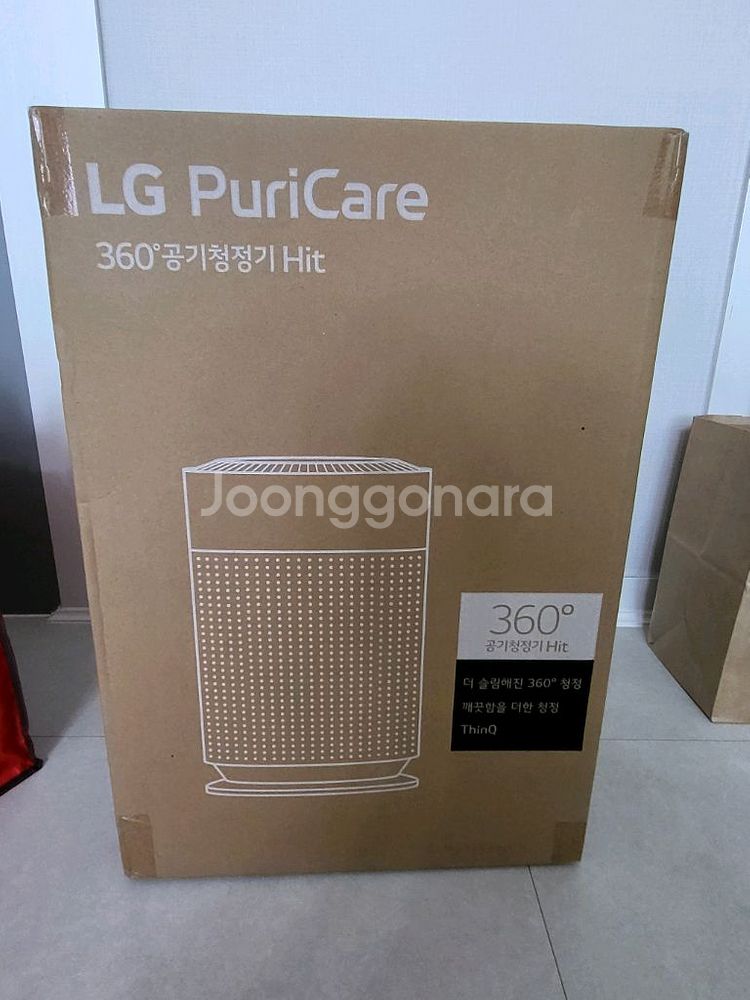 LG전자 퓨리케어 360도 공기청정기 AS183HWWA--1