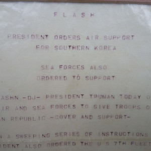 1950년 트루먼 대통령 한국전쟁 지원 명령 전문