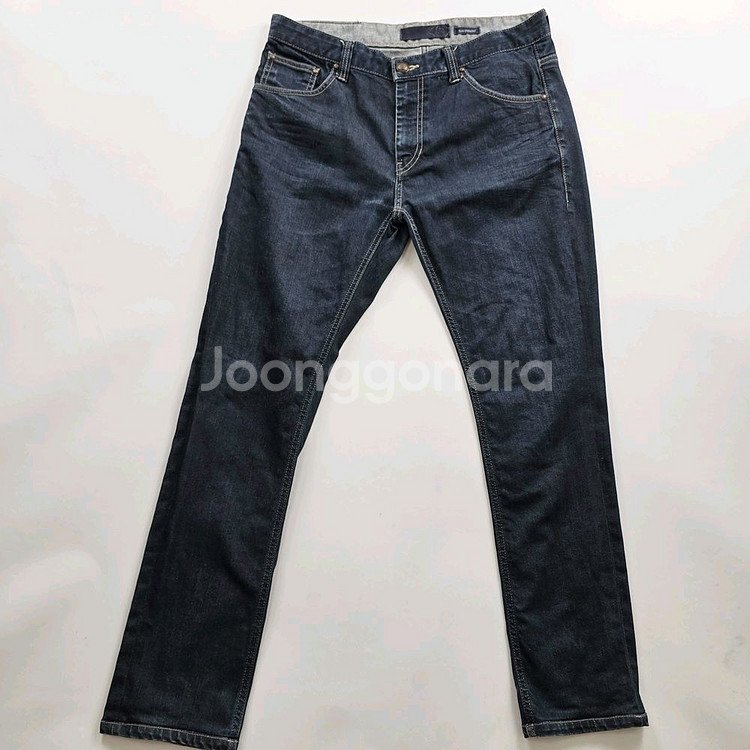 에비수 청바지 스판 진청 사이즈35 R1547--2