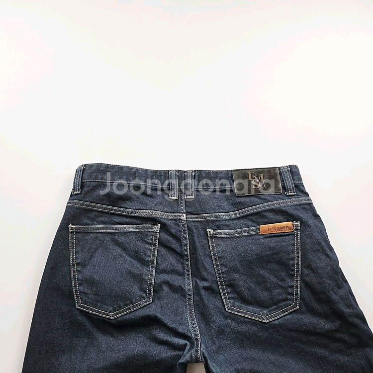 에비수 청바지 스판 진청 사이즈35 R1547--1