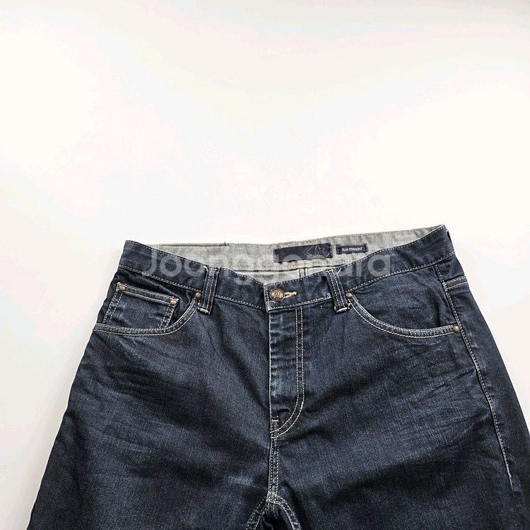 에비수 청바지 스판 진청 사이즈35 R1547--3