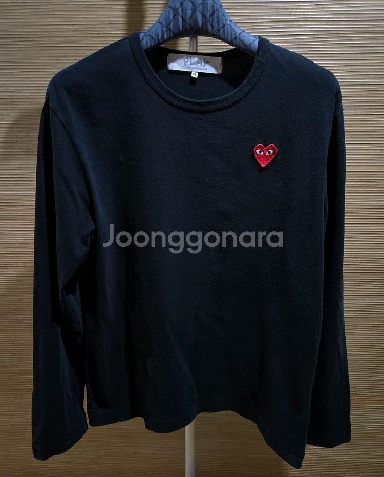 꼼데가르송 롱슬리브 XL. 오프화이트,아크네--0