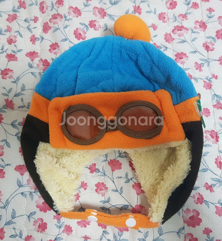 군밤 비행고글 귀달이 기모 모자 방한모자--1