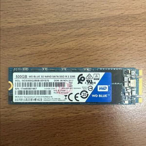 WD Blue M.2 SATA 500gb 팝니다