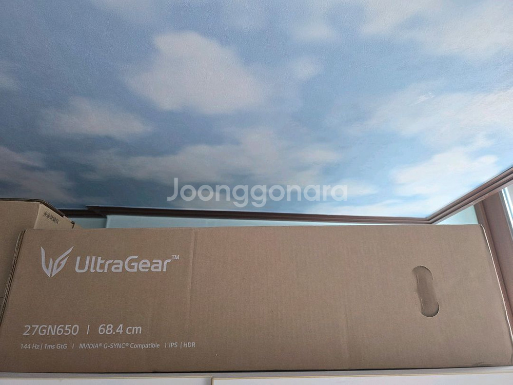 LG 울트라기어 27GN650 풀박스 판매합니다--1