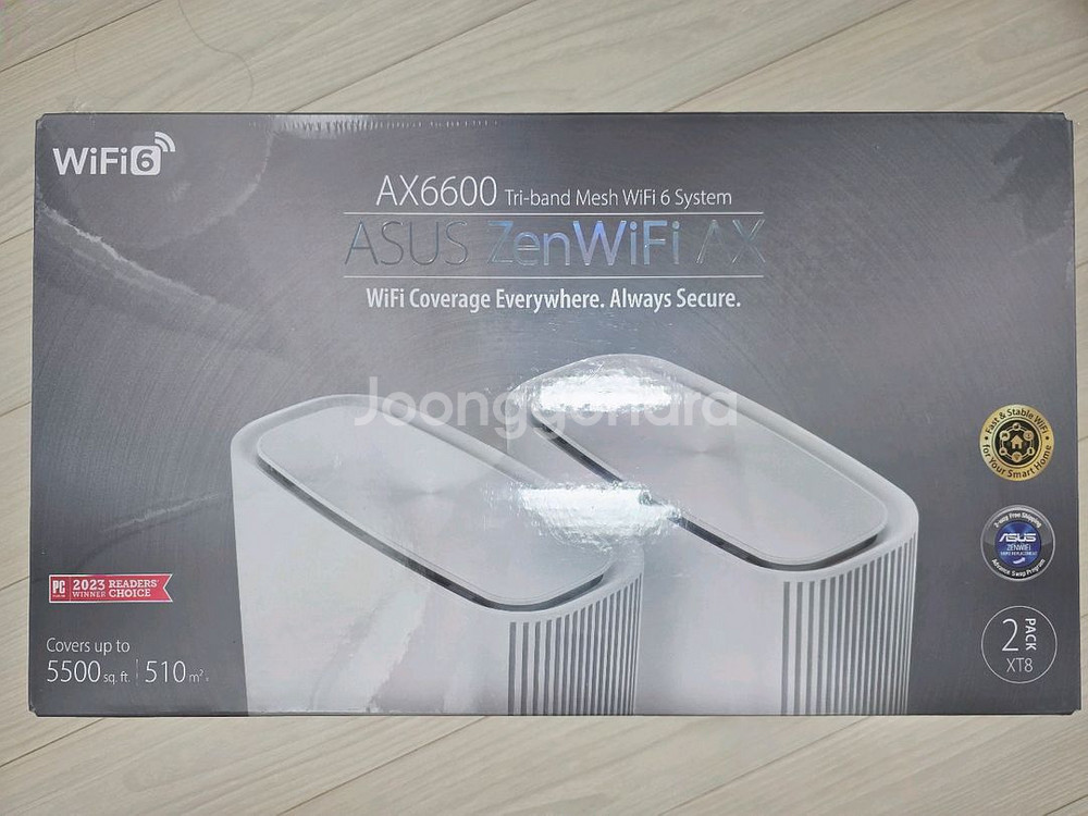 아수스 공유기 ASUS AX6600 XT8 2PK--0