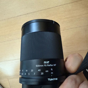 토키나 500mm f8 캐논 ef렌즈 호환 25만원