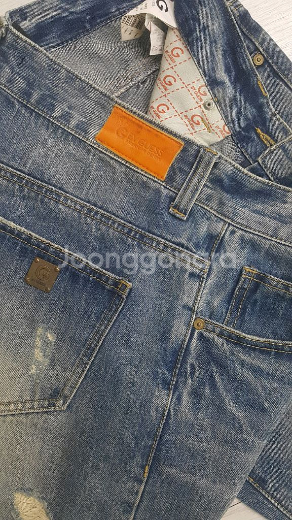 GUESS 금장(정품) 청반바지 32인치(No.621)--2