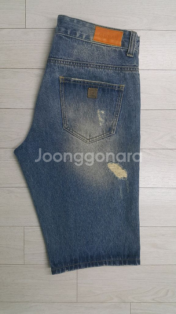 GUESS 금장(정품) 청반바지 32인치(No.621)--9