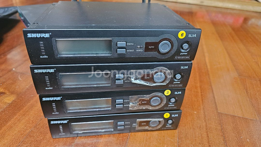 Shure 무선마이크 세트 (SLX4 + SLX2)--0