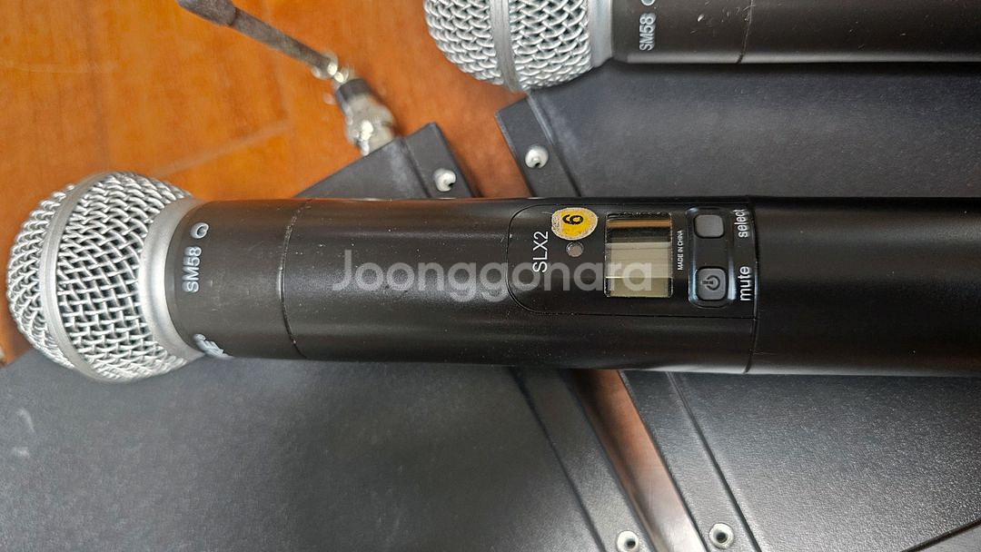 Shure 무선마이크 세트 (SLX4 + SLX2)--2