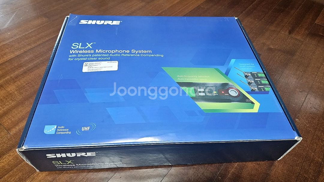 Shure 무선마이크 세트 (SLX4 + SLX2)--5