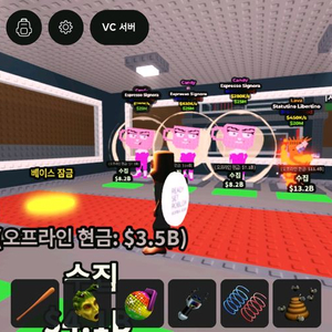 브레인롯 훔치기, 에스프레소, 여신상