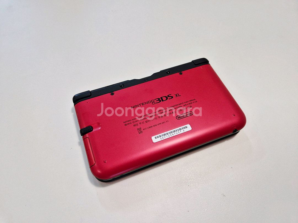 닌텐도 3ds.xl 레드 포켓몬뱅크(악세사리 포함)--3