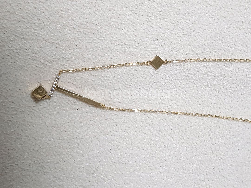 18K 금목걸이--0